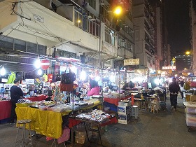香港の夜