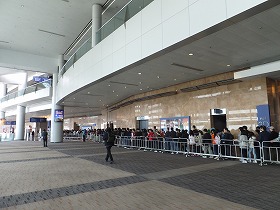 ここも行列