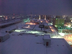 ホテルの部屋から