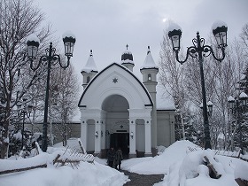 雪の美術館