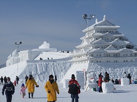 旭川冬まつり会場