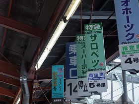 旭山動物園号案内