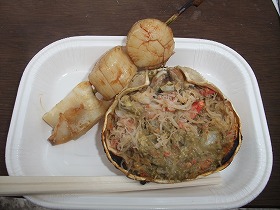 北海道のしめはやはり海の幸