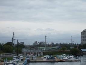 岩瀬浜から