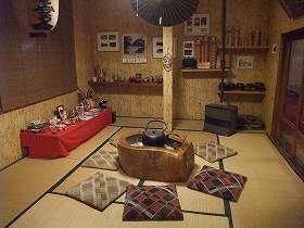 旅館部の休憩所