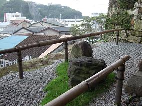 西山寺から厳原市街