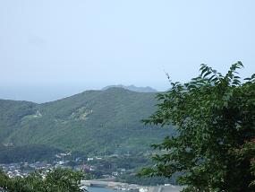 豆酘崎への道
