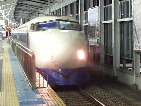 岡山駅にて