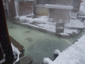 川原湯裏の湯畑