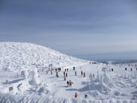 山頂のちょっとした広場