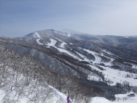 蔵王温泉スキー場全景